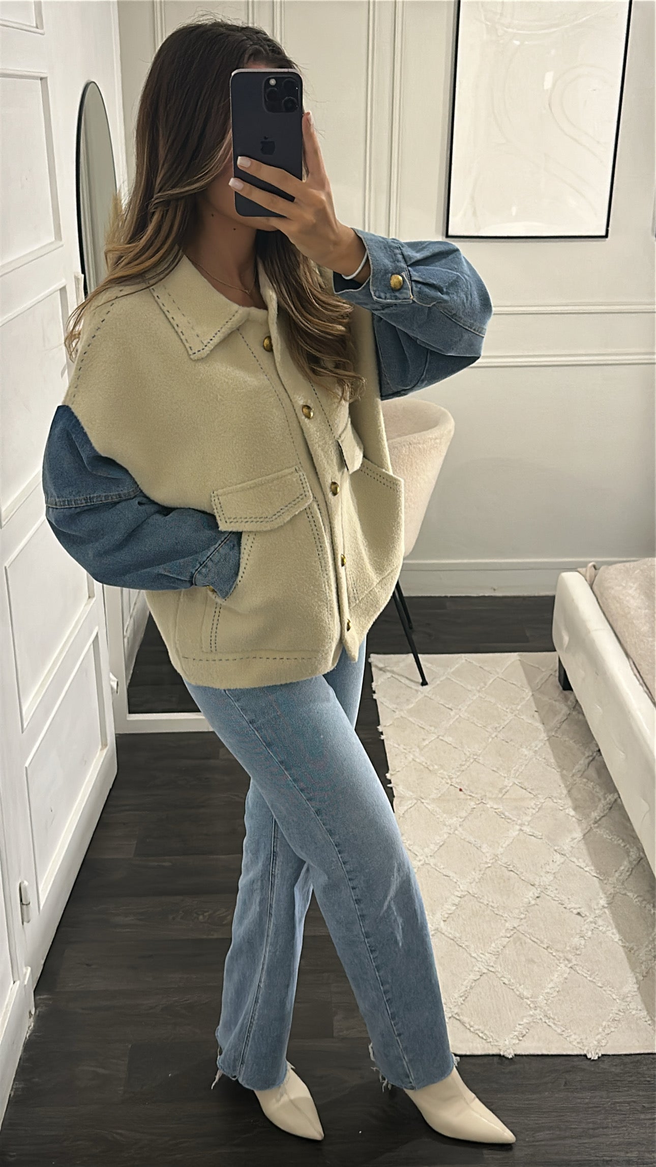 Veste Bi-Matière