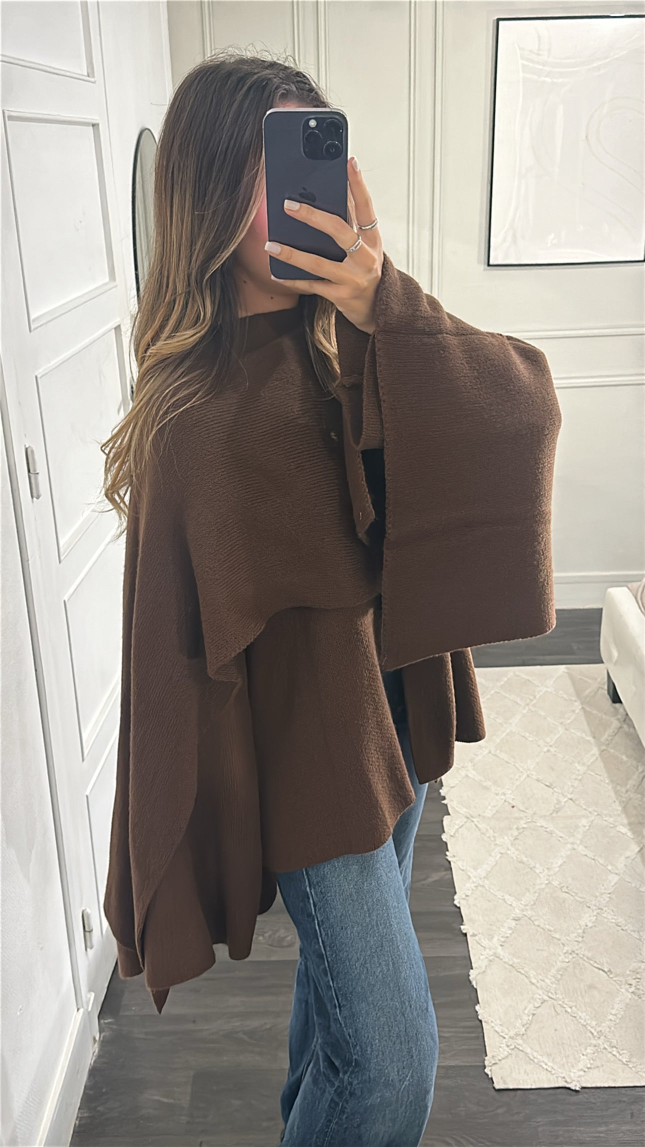 Gilet à Cape Marron