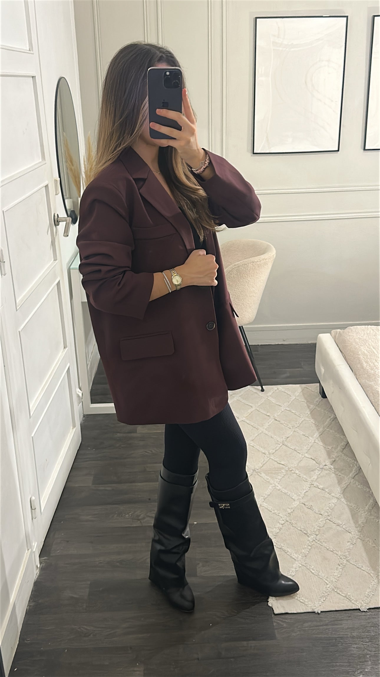 Blazer Burgundy