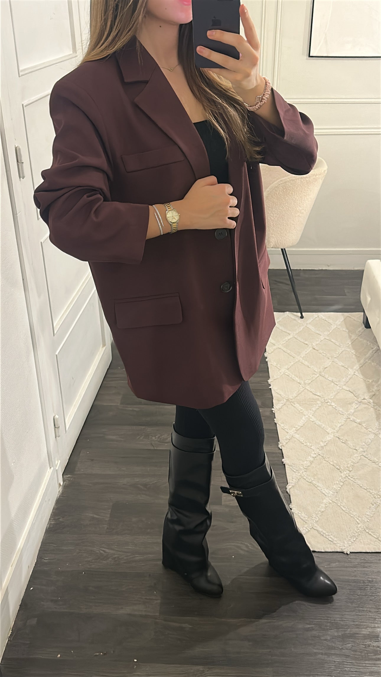 Blazer Burgundy