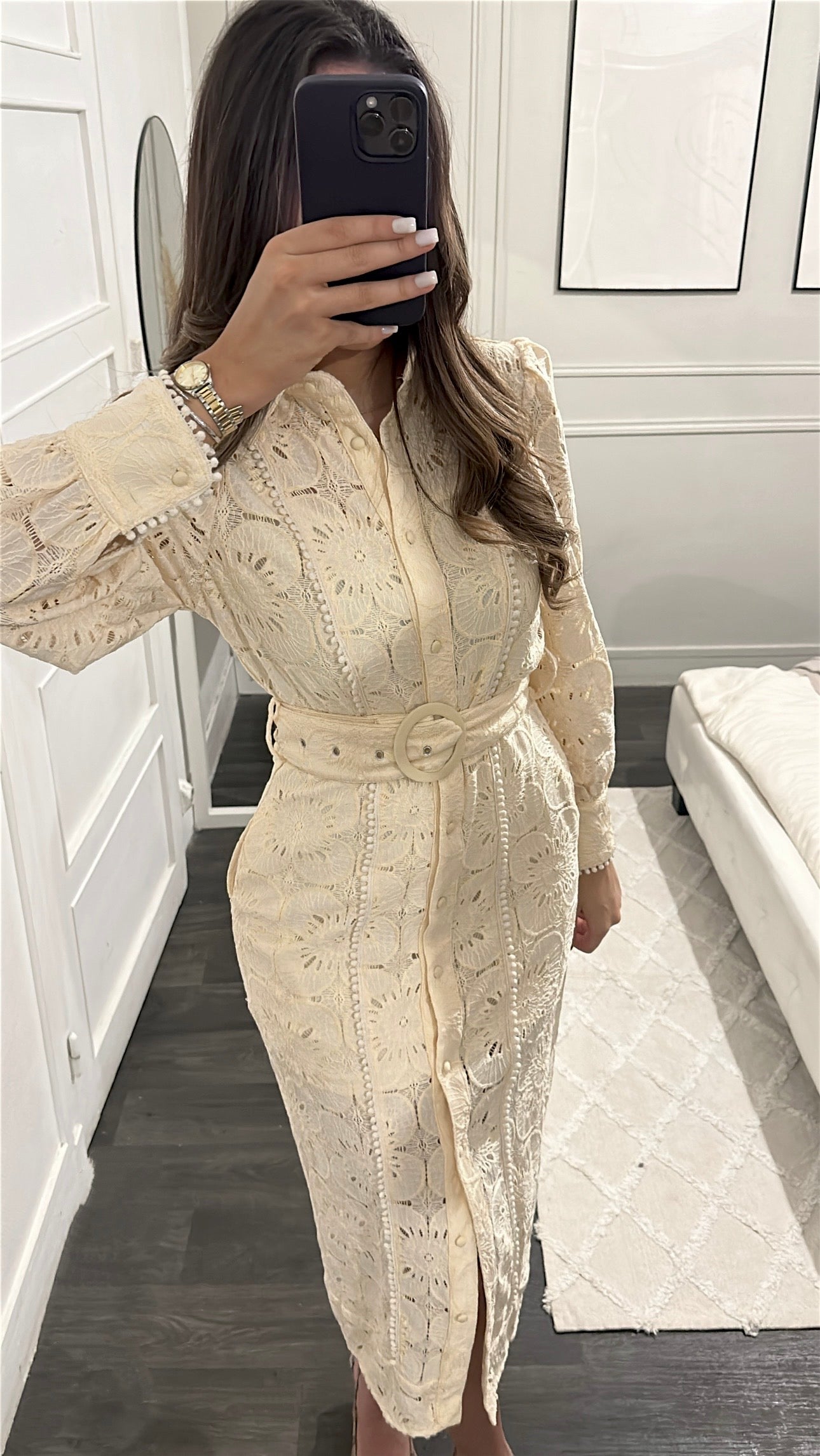 Robe Léna Crème
