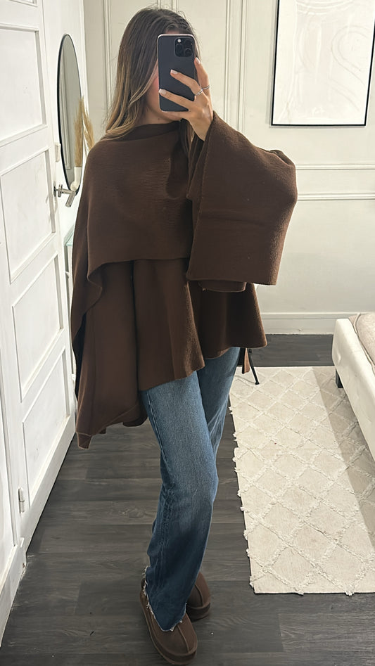 Gilet à Cape Marron